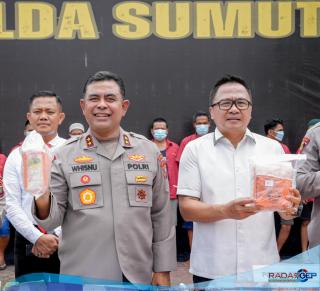 Polda Sumut Tangkap 130 Tersangka Narkoba dalam Ungkap Kasus Sepekan